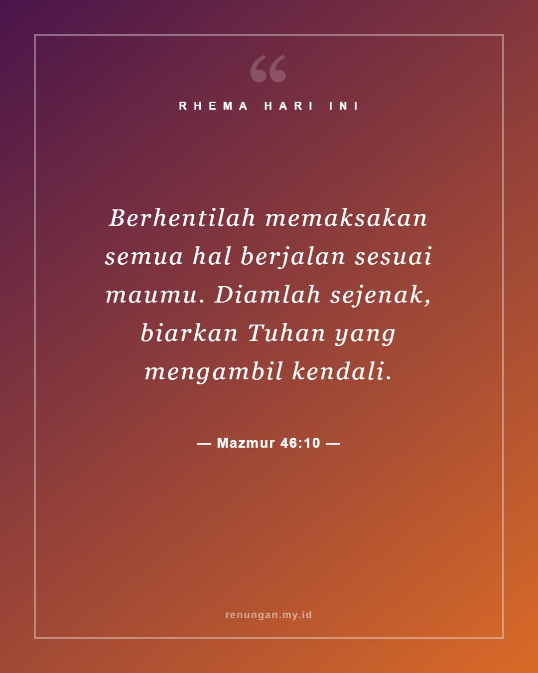 Mazmur 46:10