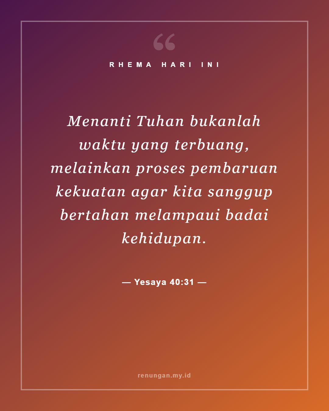 Yesaya 40:31