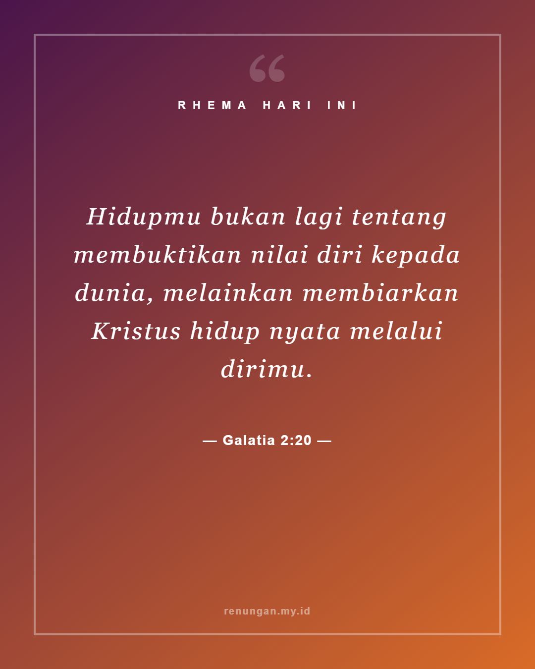 Galatia 2:20