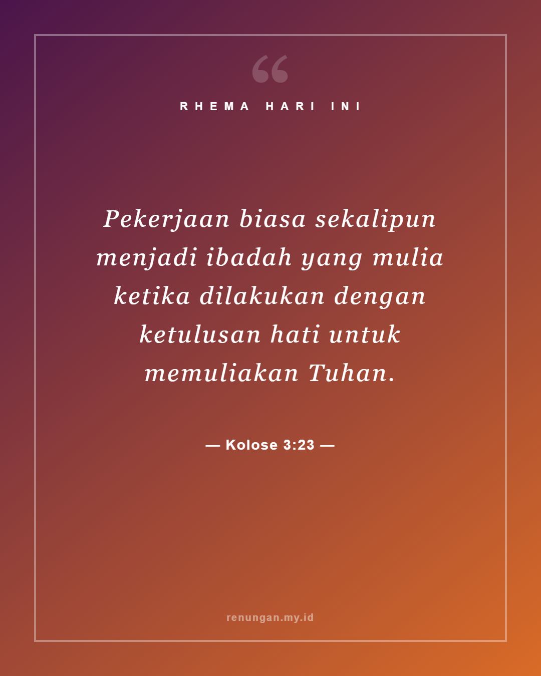 Kolose 3:23