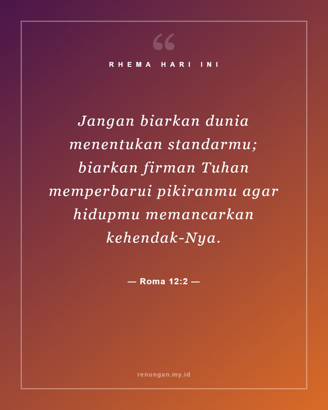 Roma 12:2