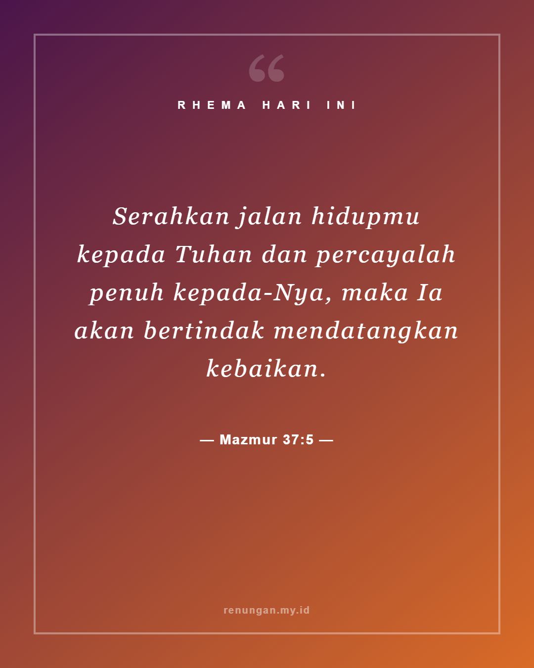Mazmur 37:5