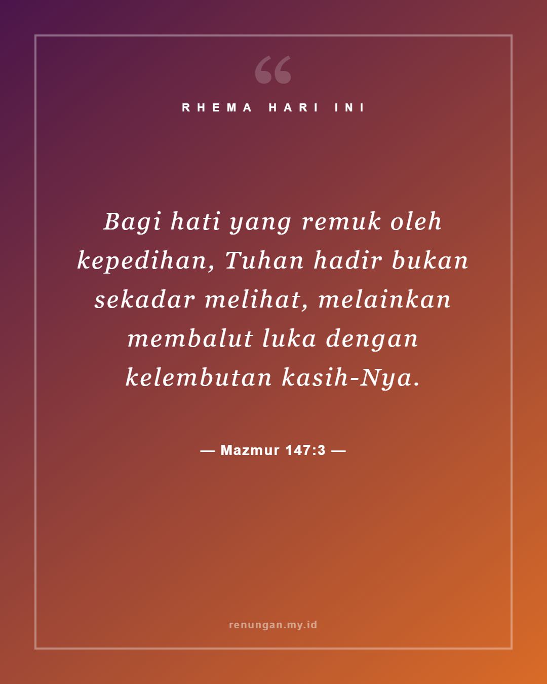 Mazmur 147:3