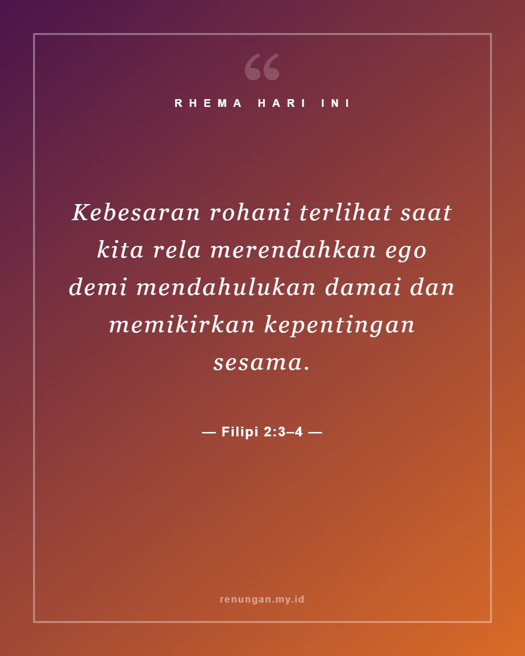 Filipi 2:3–4