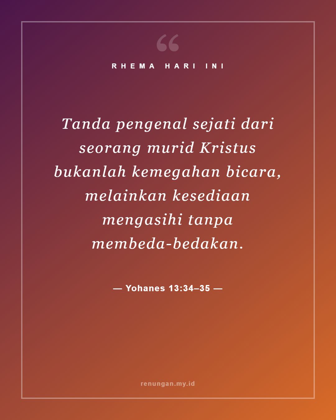 Yohanes 13:34–35