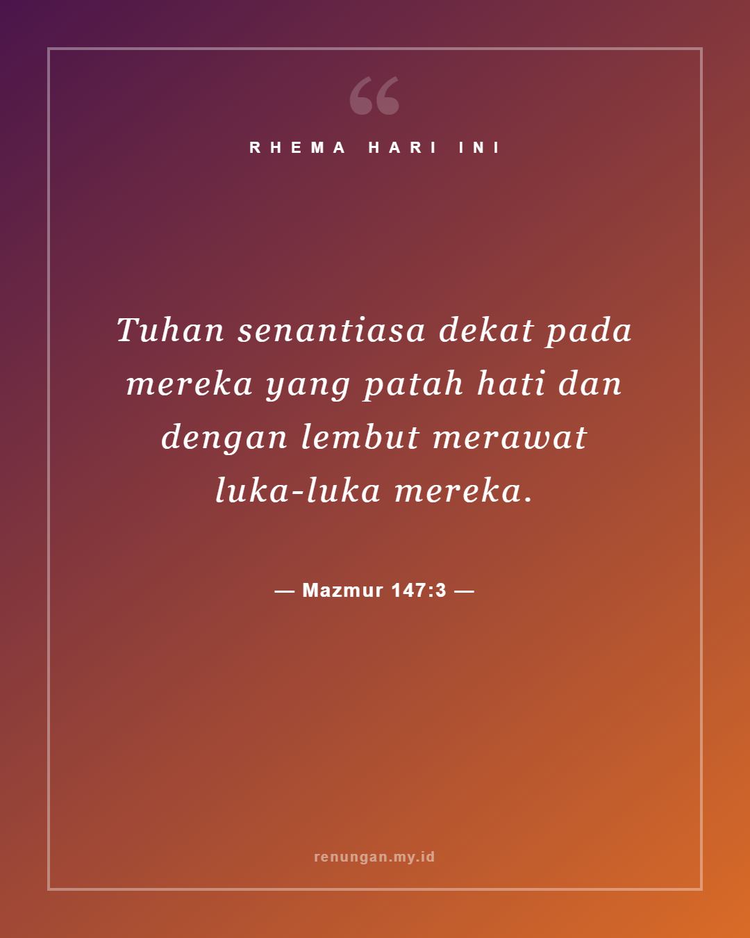 Mazmur 147:3