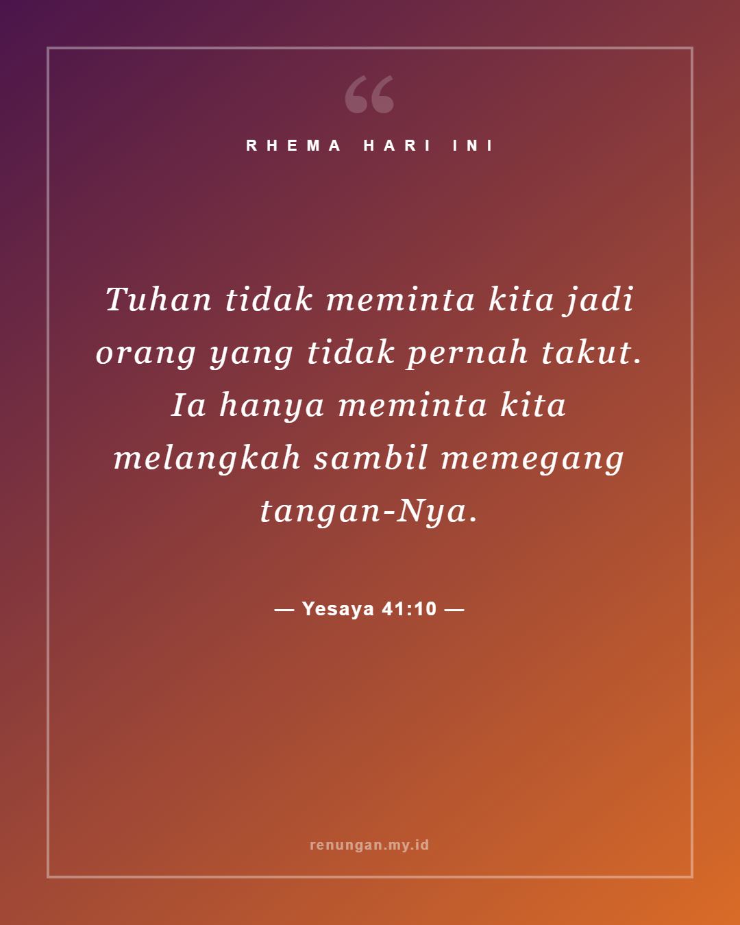 Yesaya 41:10