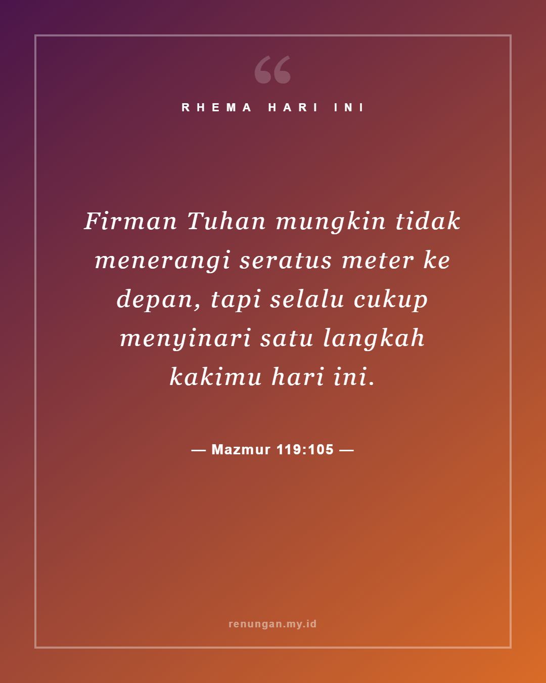 Mazmur 119:105