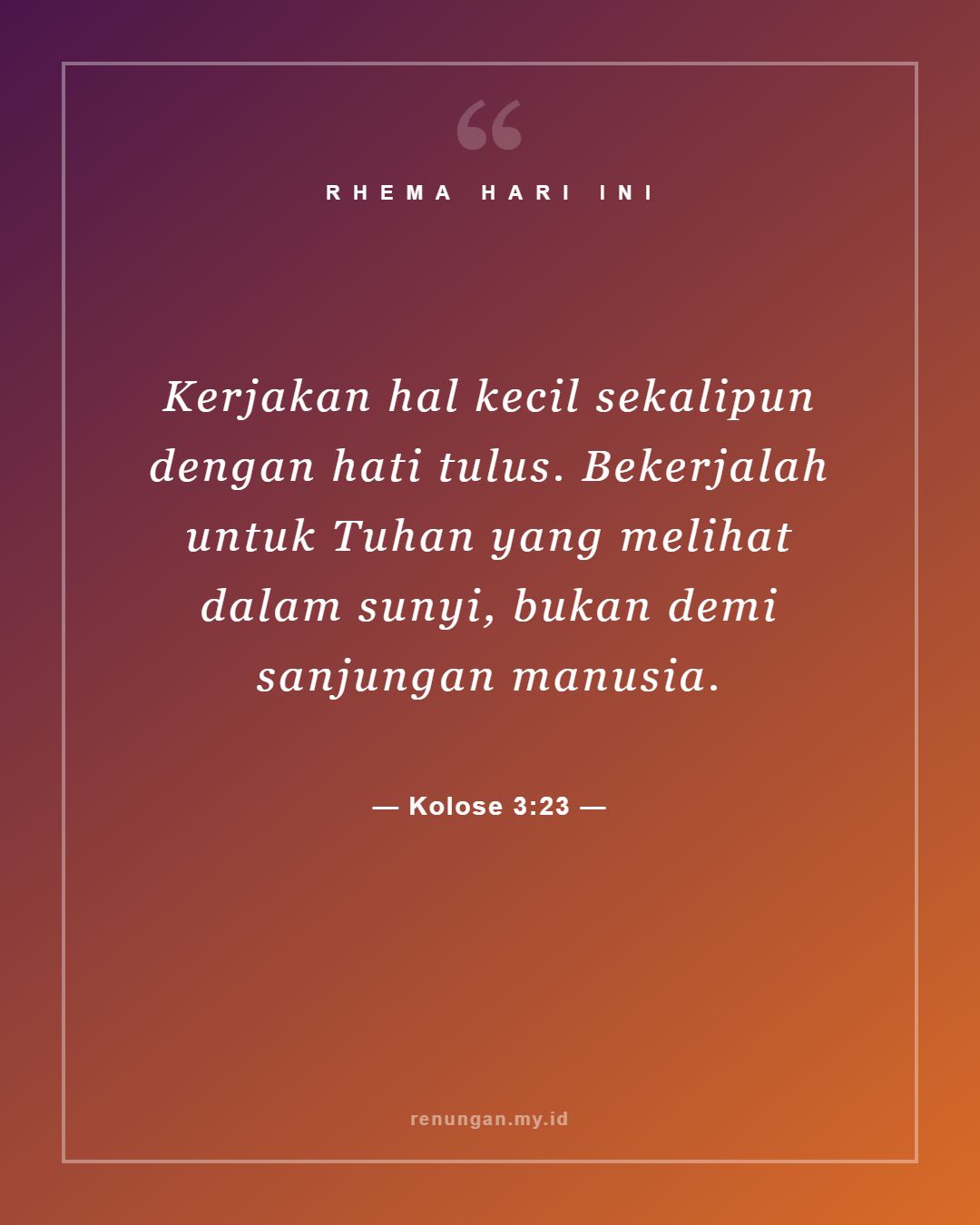 Kolose 3:23