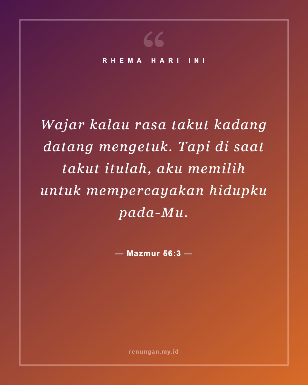 Mazmur 56:3