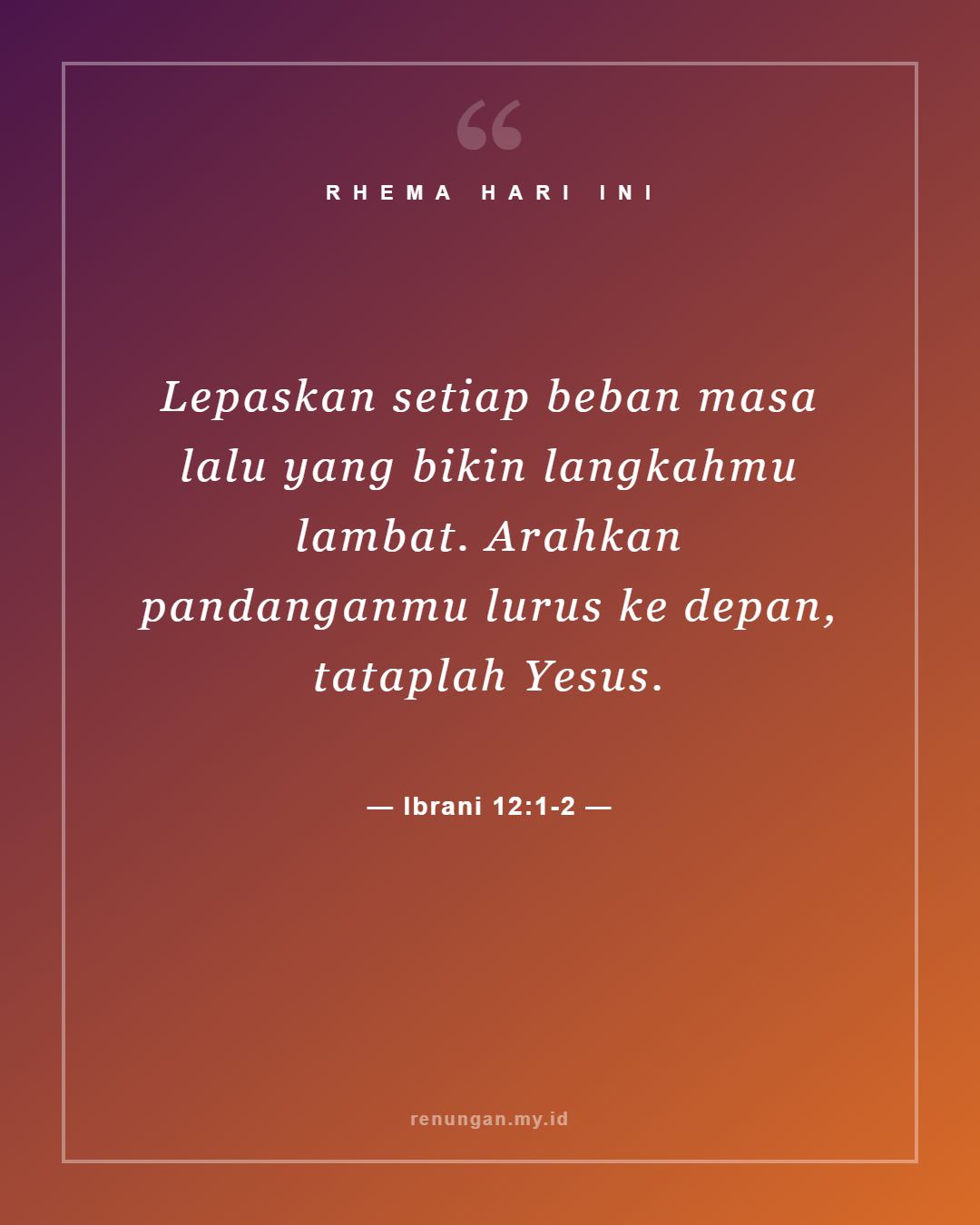 Ibrani 12:1-2