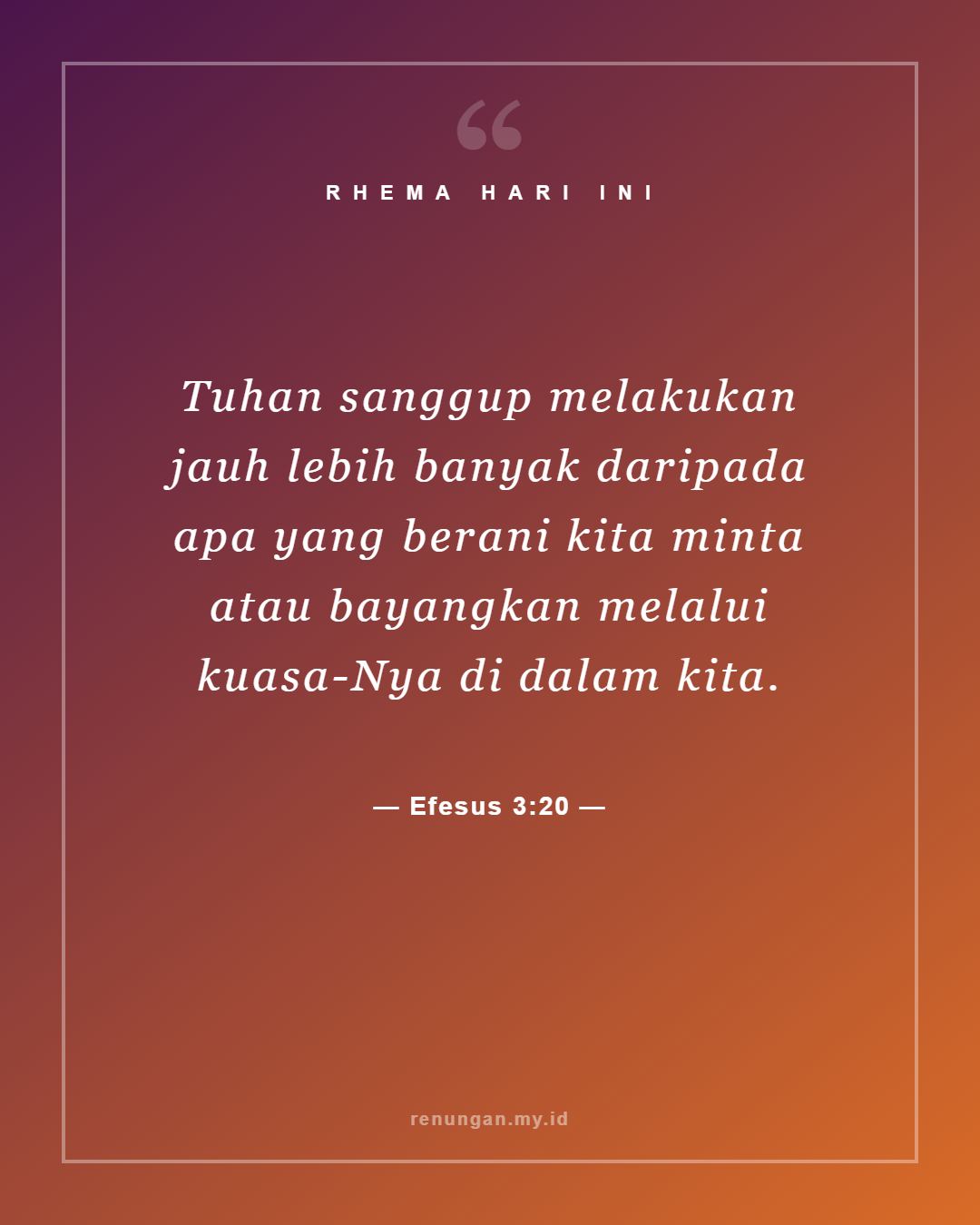 Efesus 3:20