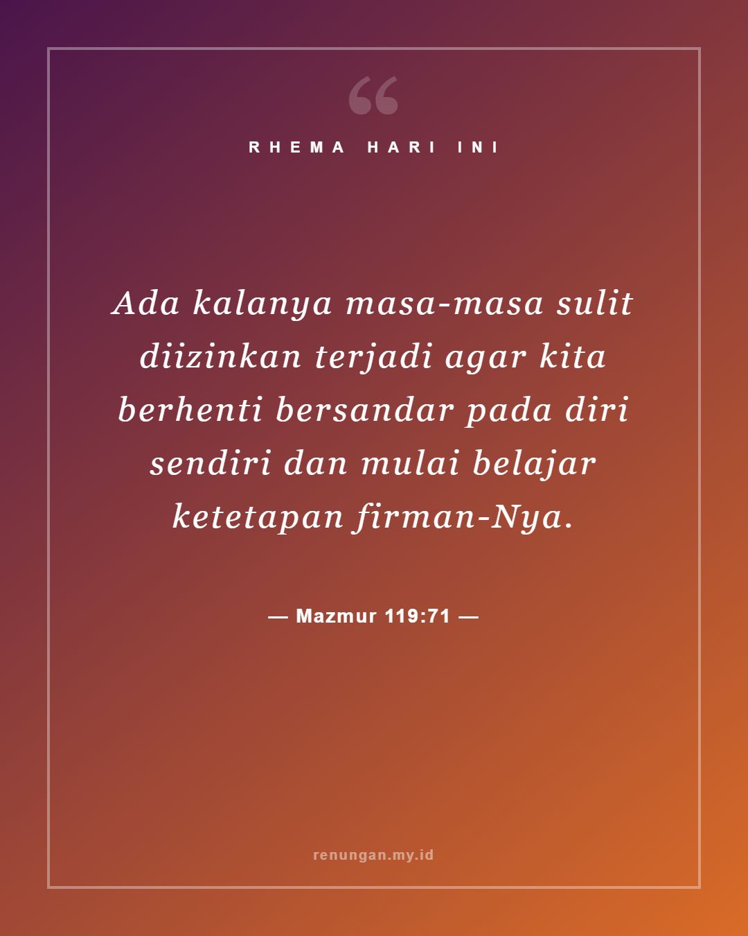 Mazmur 119:71