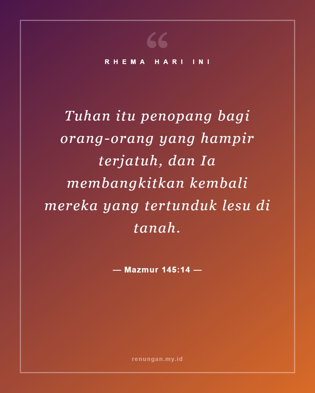 Mazmur 145:14