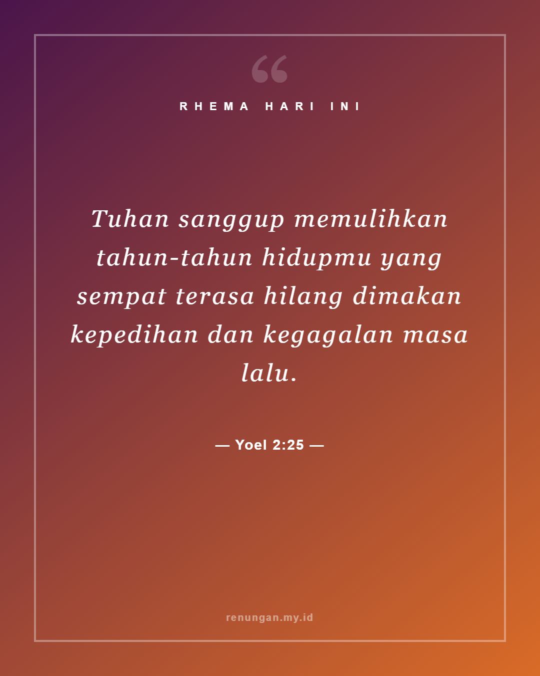 Yoel 2:25