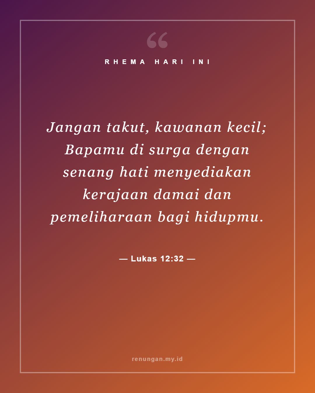 Lukas 12:32