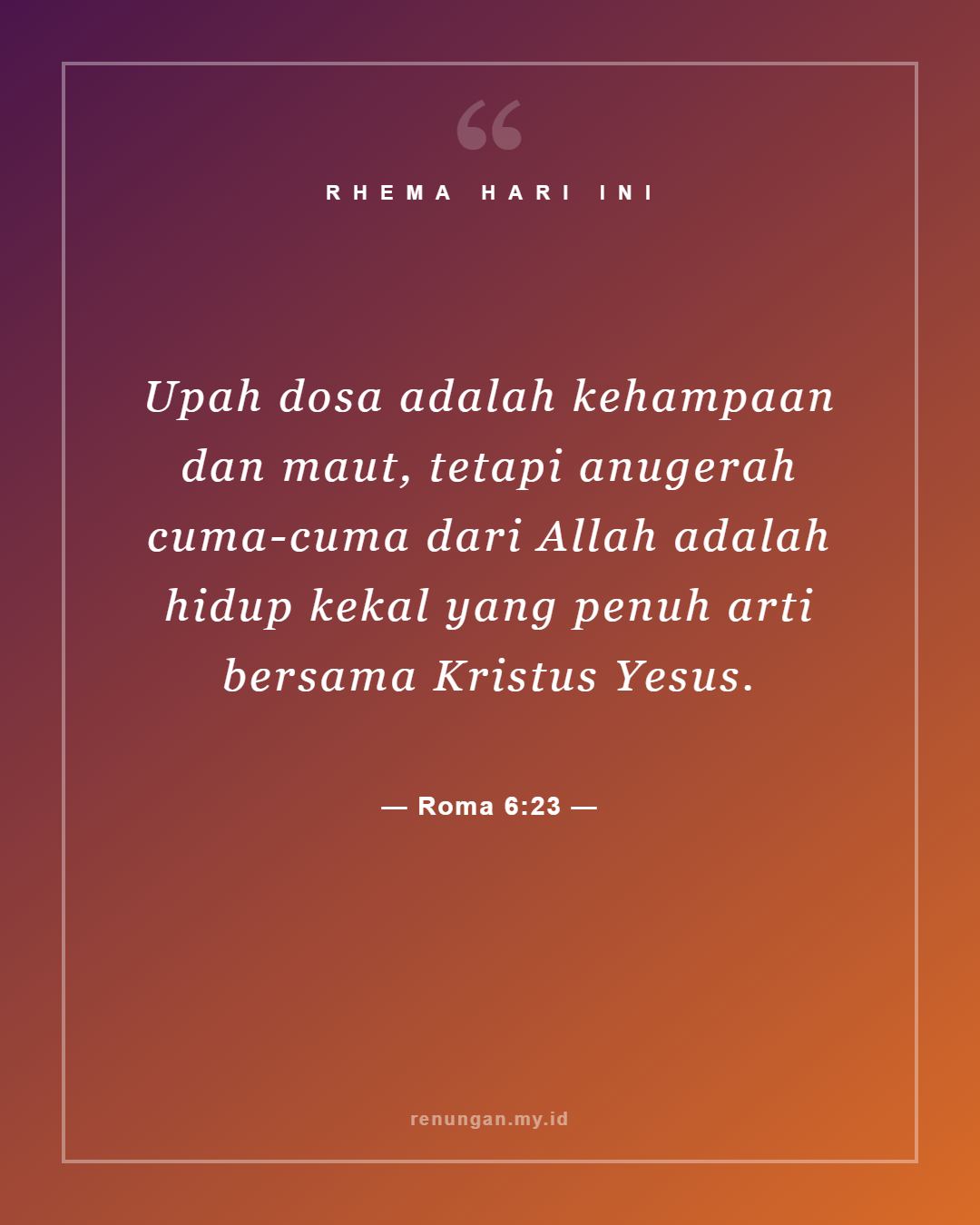 Roma 6:23
