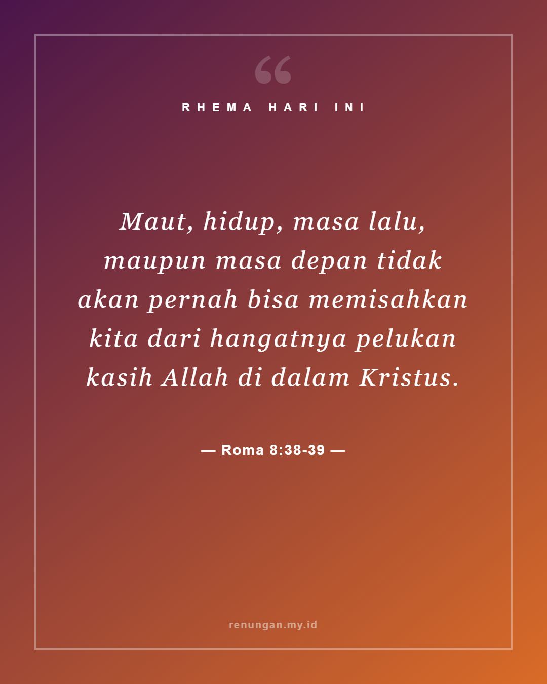 Roma 8:38-39