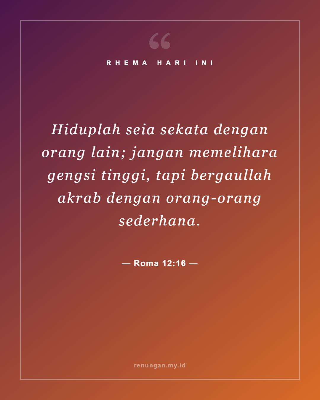 Roma 12:16