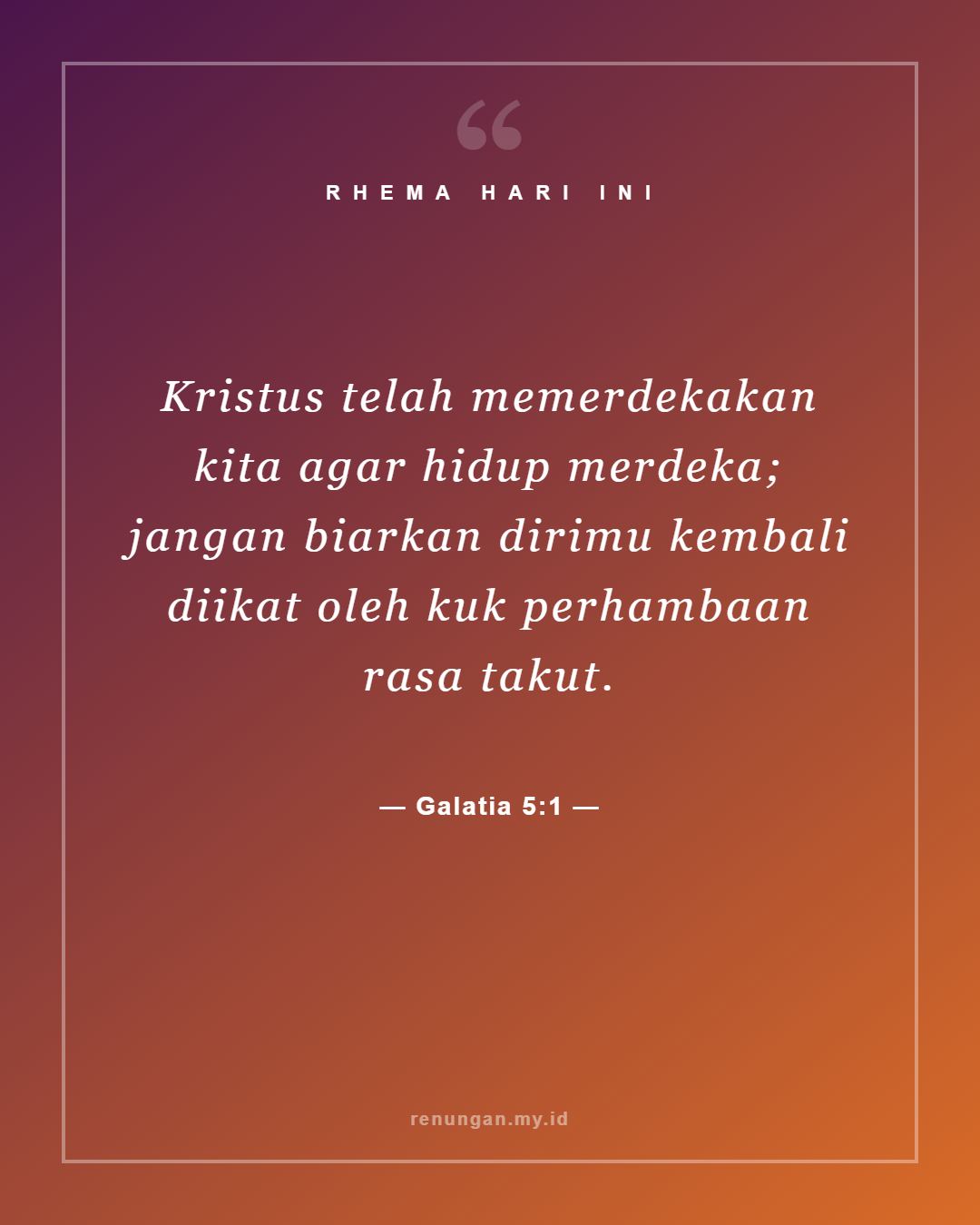 Galatia 5:1