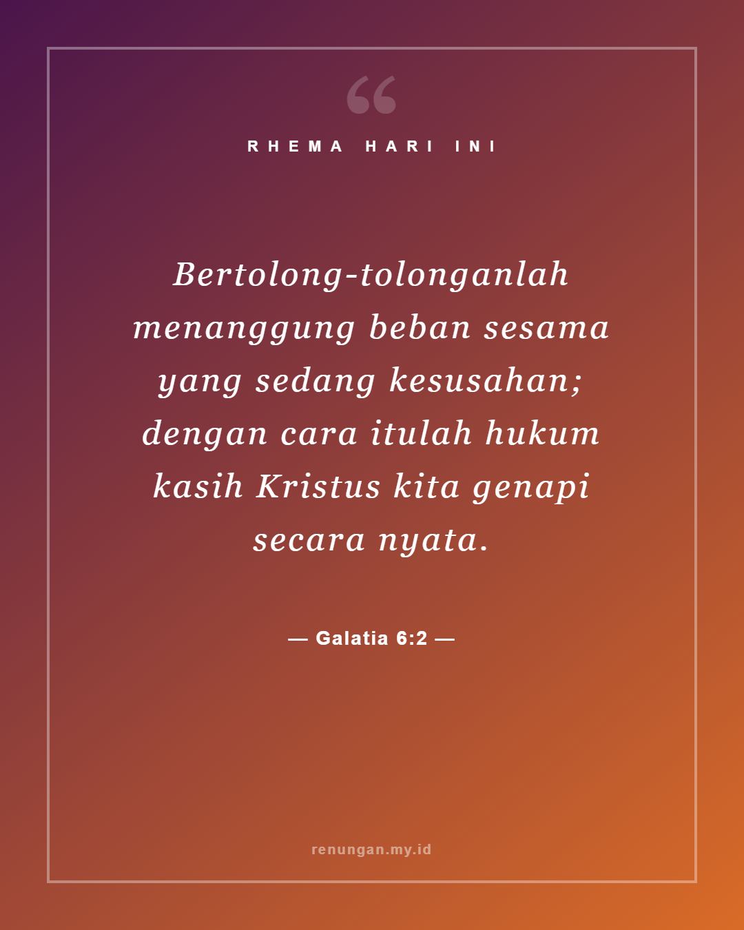 Galatia 6:2