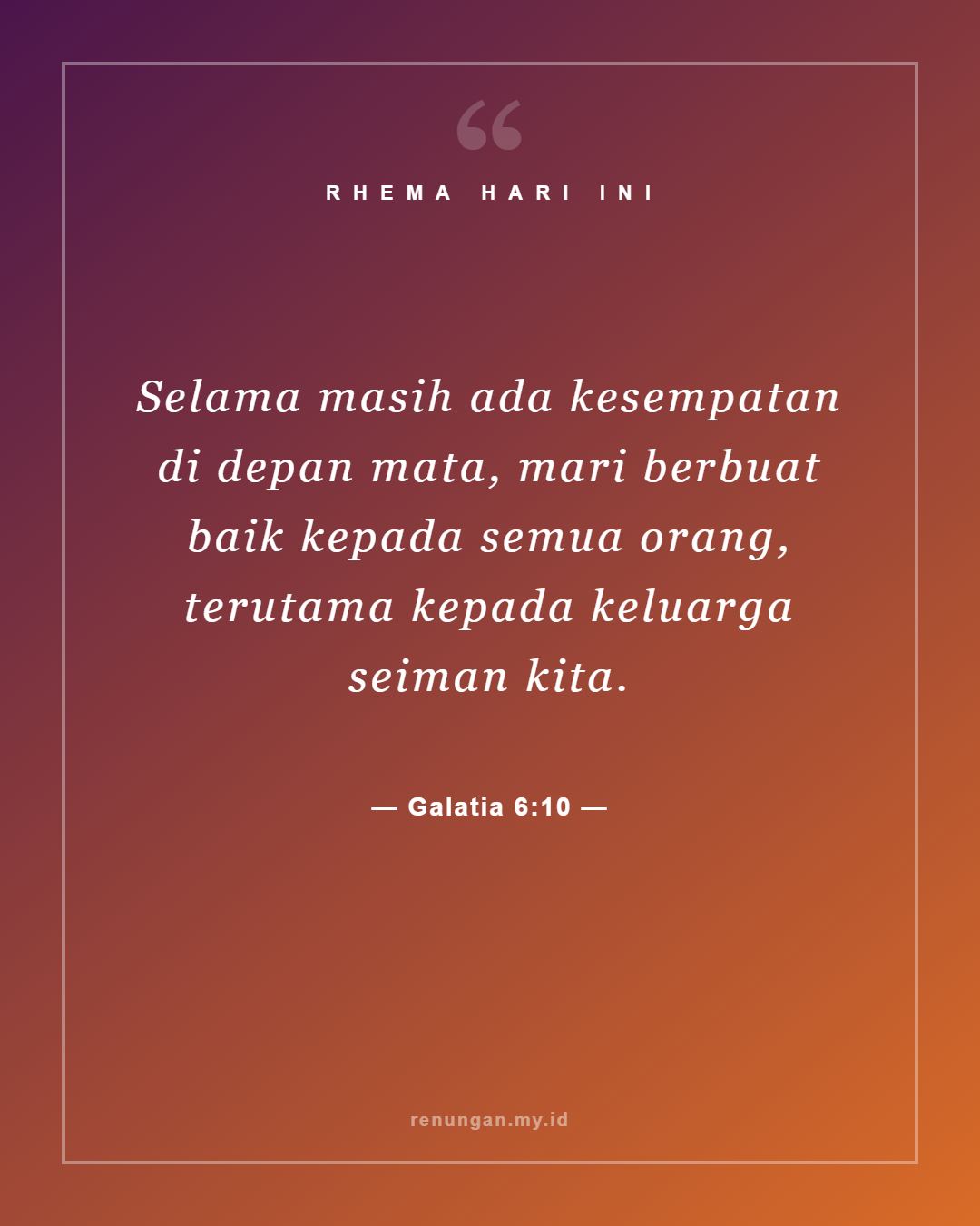 Galatia 6:10