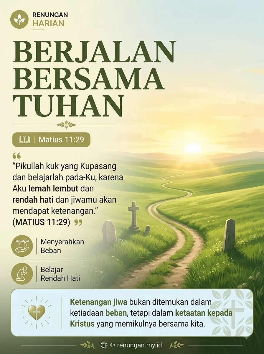 BERJALAN BERSAMA TUHAN