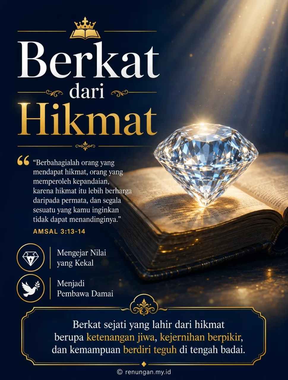BERKAT DARI HIKMAT