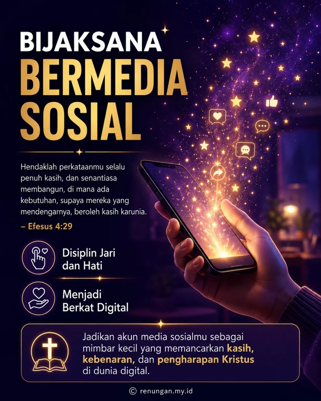 BIJAKSANA BERMEDIA SOSIAL: MENYALAKAN TERANG DI DUNIA DIGITAL