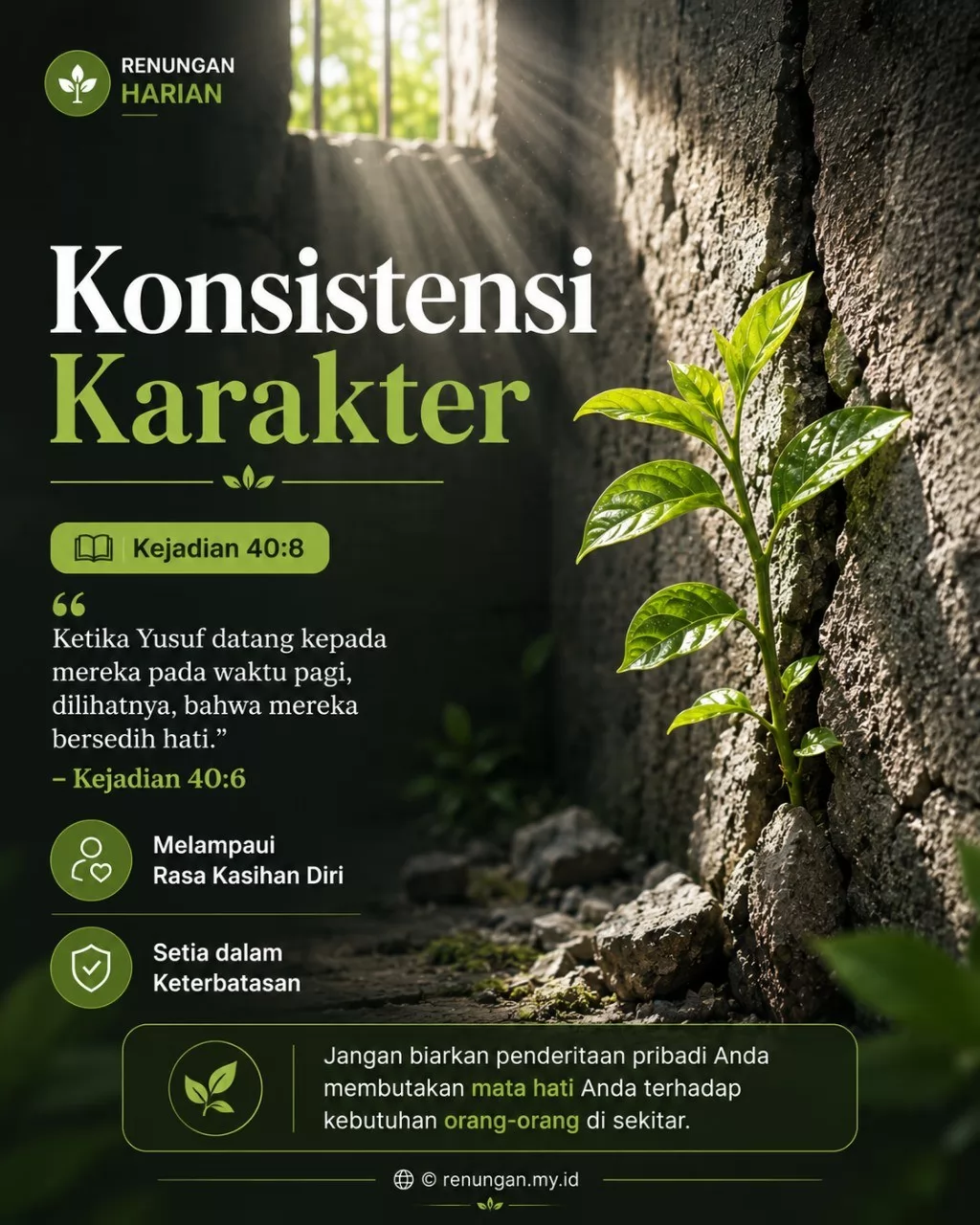 KONSISTENSI KARAKTER
