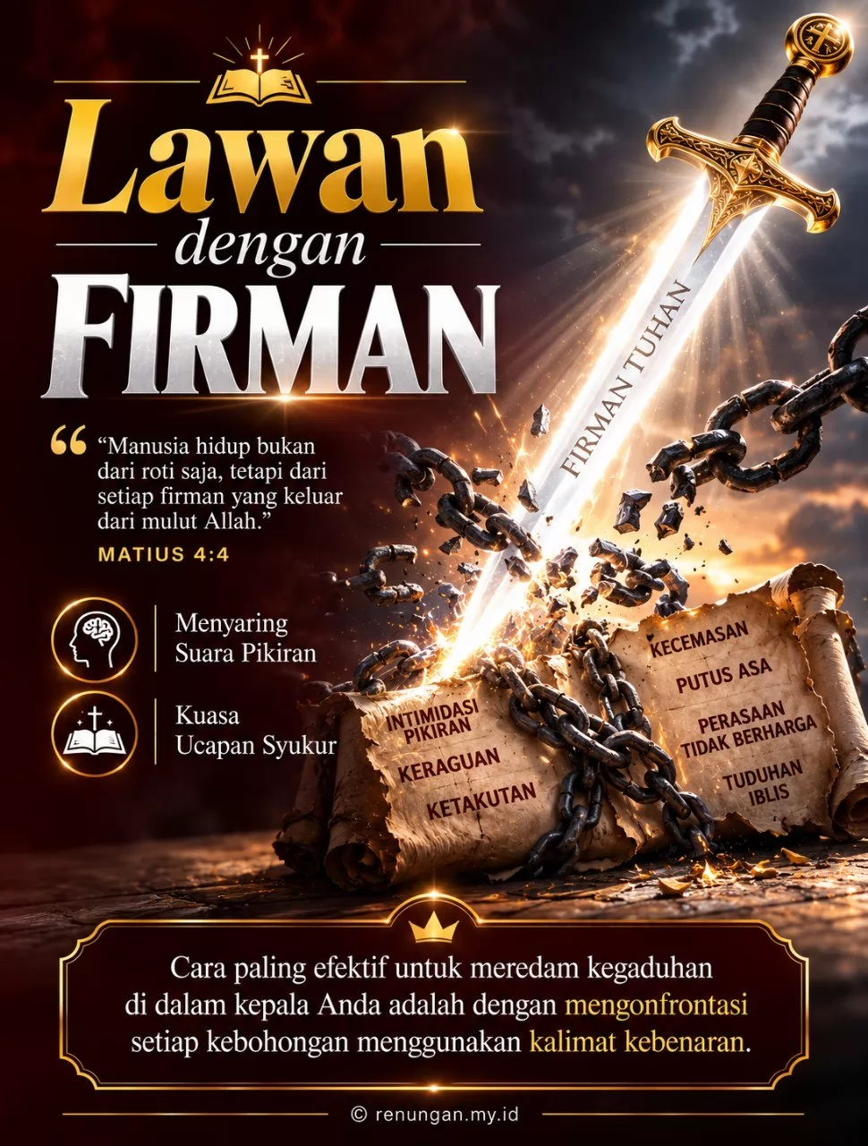 LAWAN DENGAN FIRMAN