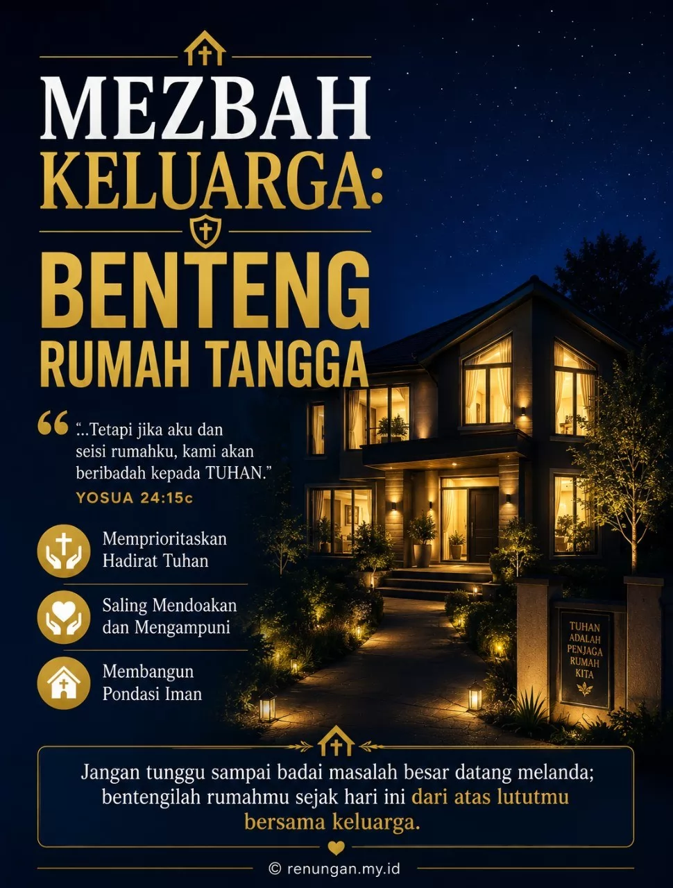 MEMBENTENG RUMAH DARI BADAI ZAMAN