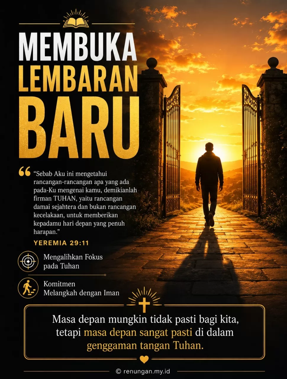 MEMBUKA LEMBARAN BARU DENGAN IMAN YANG KOKOH