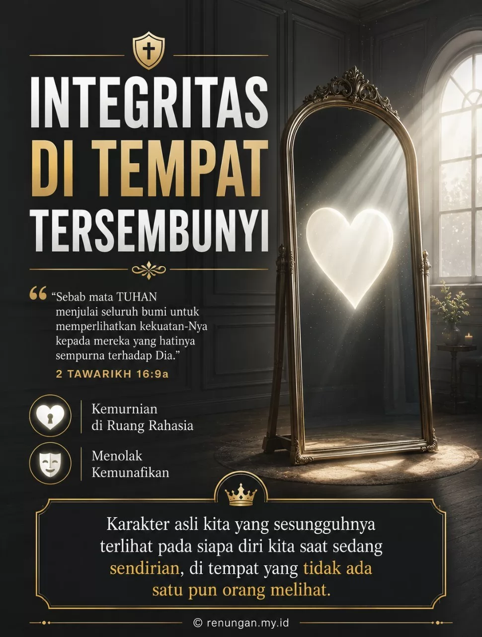 MENEMUKAN INTEGRITAS DI TEMPAT YANG TERSEMBUNYI