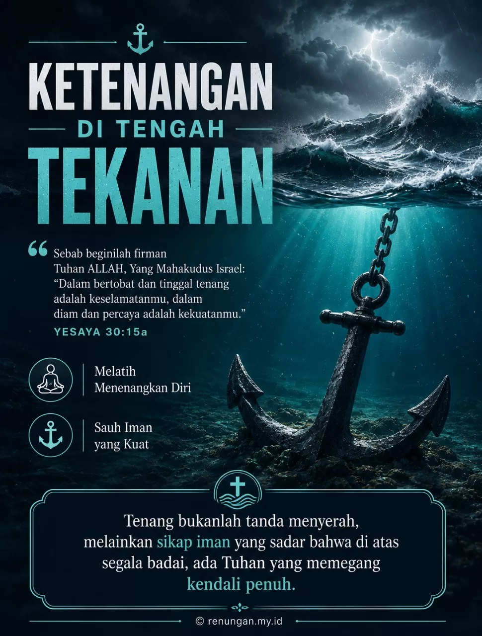 MENEMUKAN KETENANGAN DI TENGAH TEKANAN HIDUP
