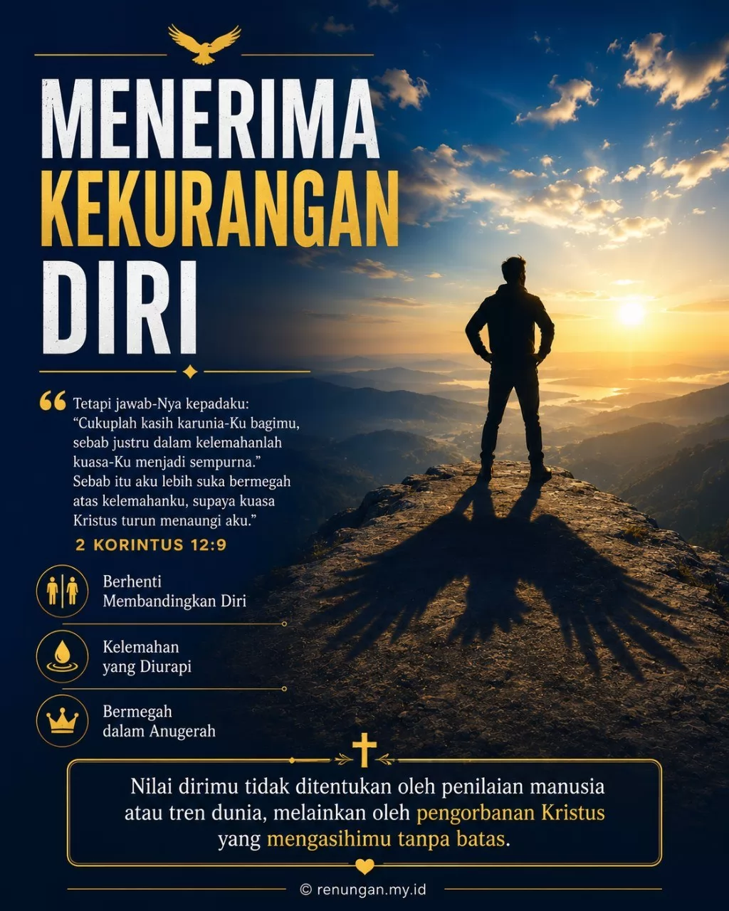 MENERIMA KEKURANGAN DIRI