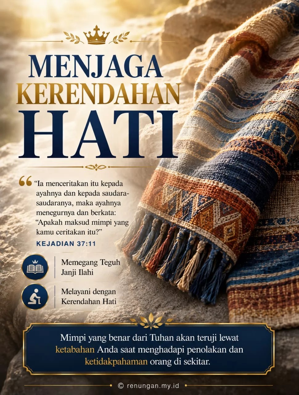MENJAGA KERENDAHAN HATI