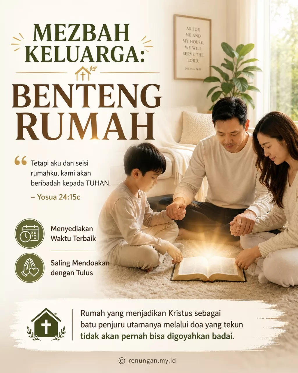 MEZBAH KELUARGA: MEMBENTENG RUMAH DARI BADAI KEHIDUPAN