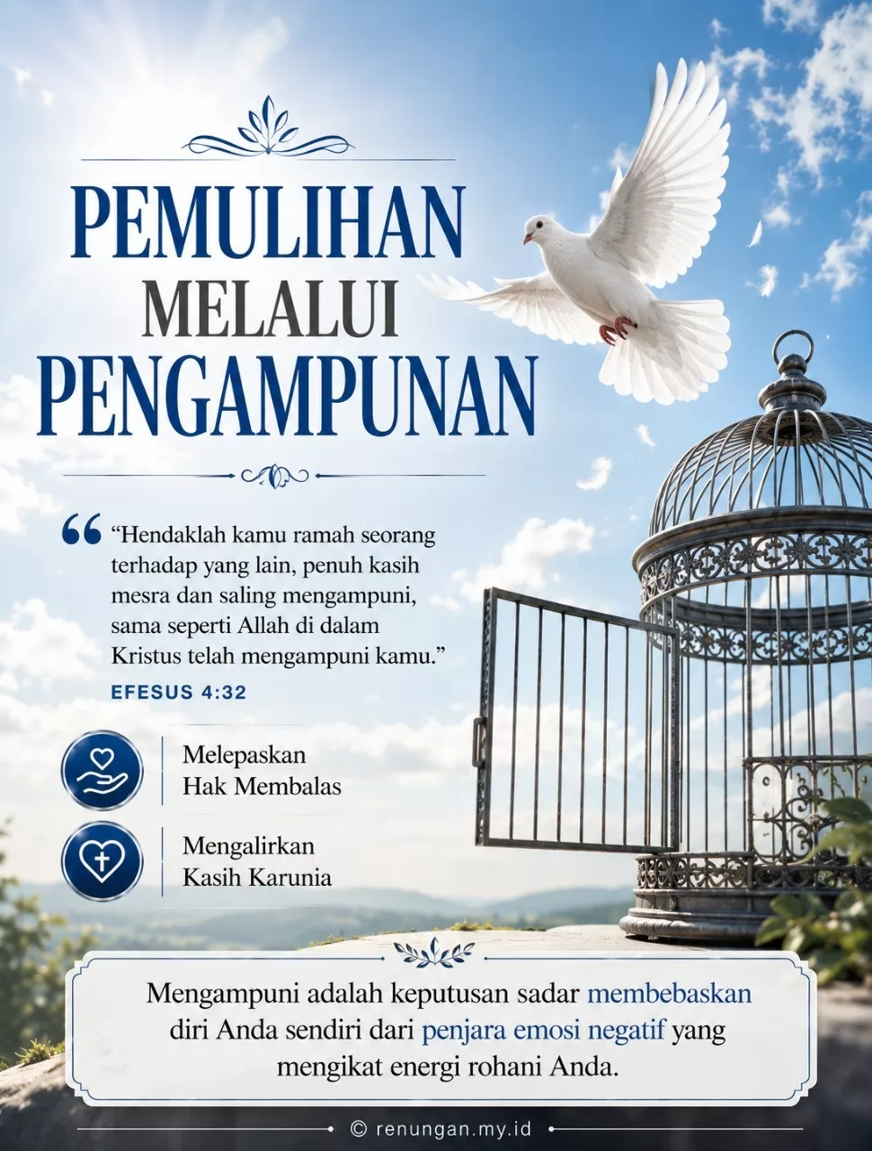 PEMULIHAN MELALUI PENGAMPUNAN