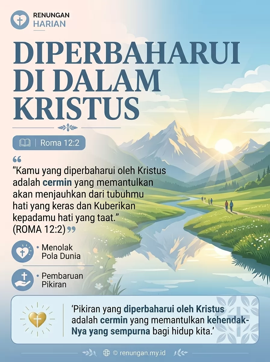 DIPERBAHARUI DI DALAM KRISTUS