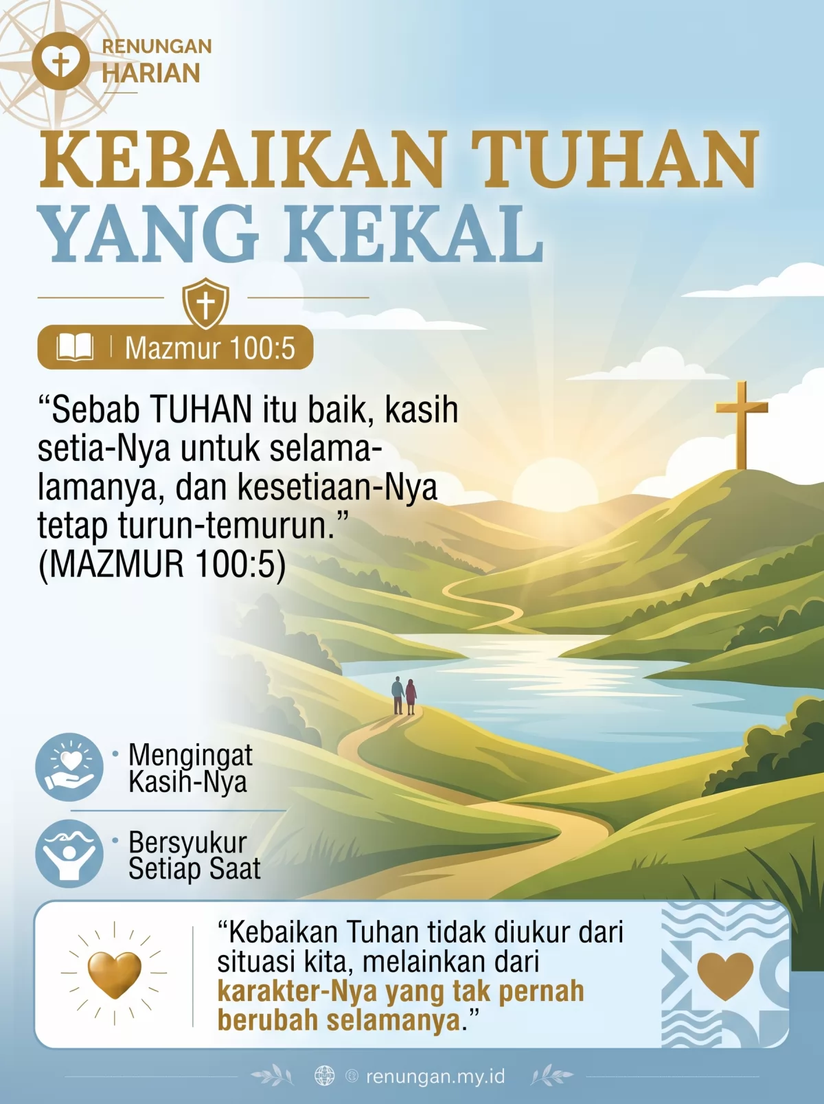 KEBAIKAN TUHAN YANG KEKAL