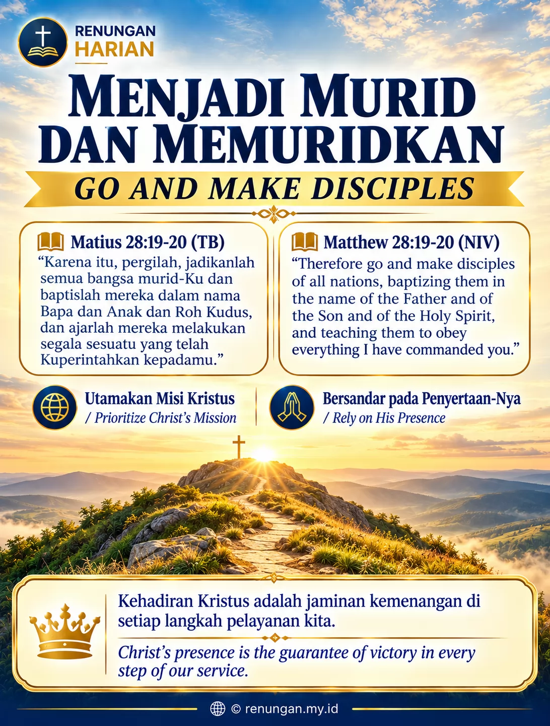 MENJADI MURID DAN MEMURIDKAN