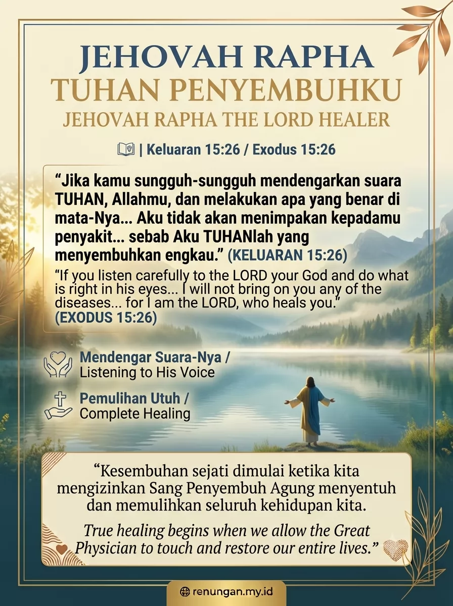 JEHOVAH RAPHA THE LORD HEALER