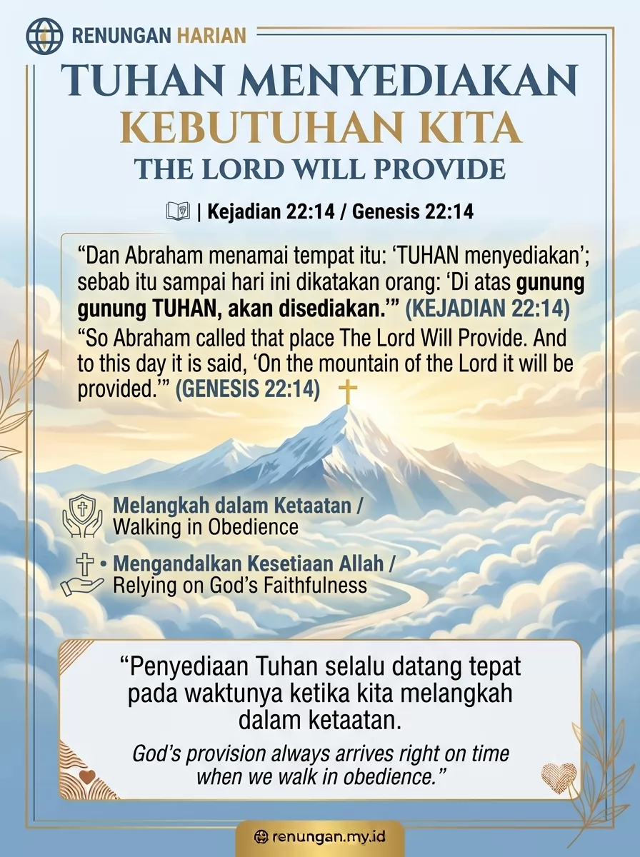 THE LORD WILL PROVIDE