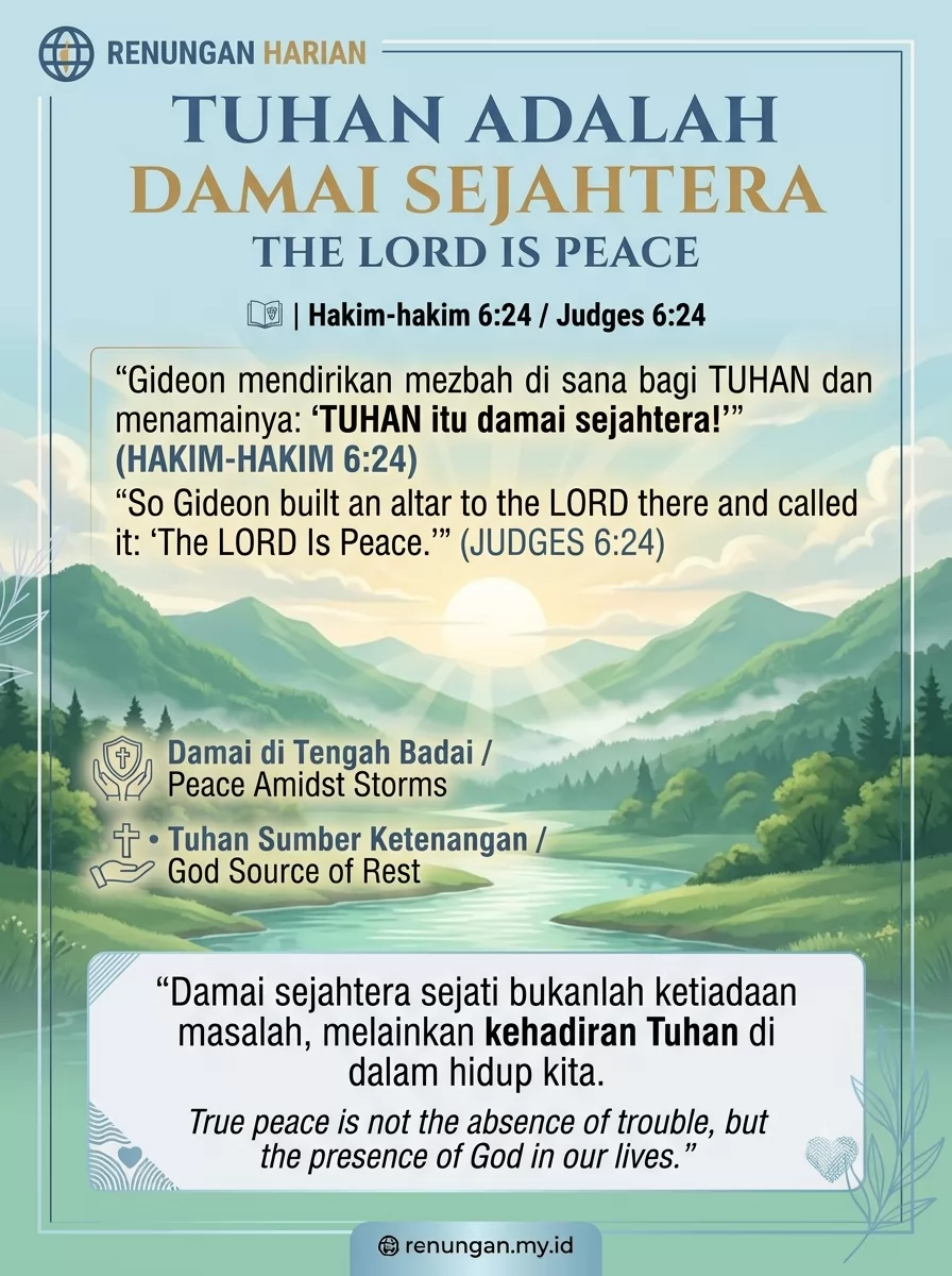 THE LORD IS PEACE