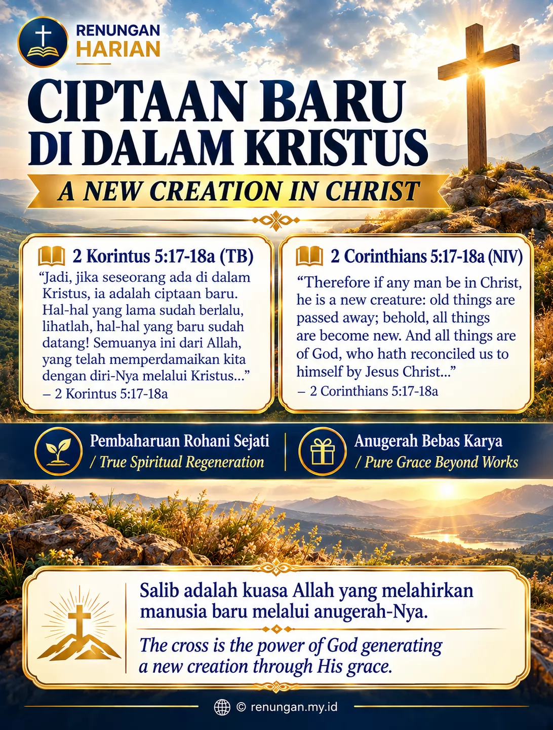 A NEW CREATION IN CHRIST
